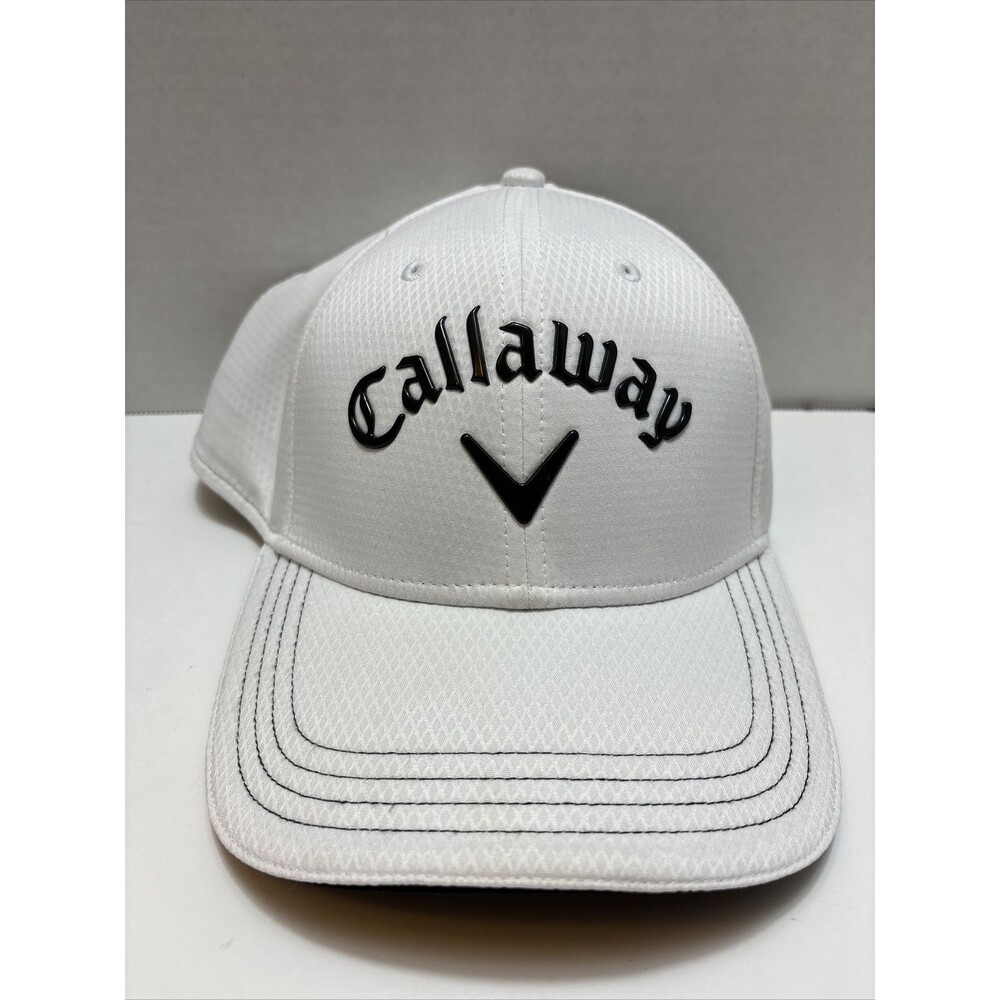 Callaway White Athletic Hat Cap Adjustable AUTO CARTEL